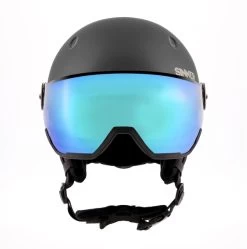 Sinner Titan Visor Skihelm Met Vizier - Grijs - Blauwe Lens -Professionele winterwarmtewinkel 1900 1880 titan matdonkergrijs 3