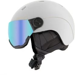 Sinner Titan Visor Skihelm Met Vizier - Wit - Blauwe Lens -Professionele winterwarmtewinkel 1900 1883 titan matwit 2