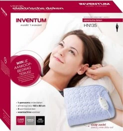 Inventum HN135 Elektrische Deken - 1 Persoons -Professionele winterwarmtewinkel 1900 1900 69779