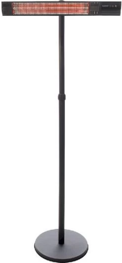 Sunred Heater Royal Diamond Dark Standing 2500 Terrasverwarmer