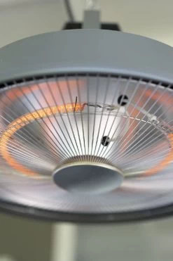 Eurom Partytent Heater 1500 Terrasverwarmer - Grijs -Professionele winterwarmtewinkel 900 600 8713415336009 partytentheater sail grey sfeer 4