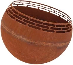 Esschert Design Vuurkorf Strepen - Roest