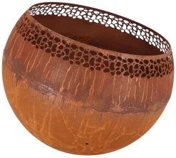 Esschert Design Vuurkorf Stippen - Roest