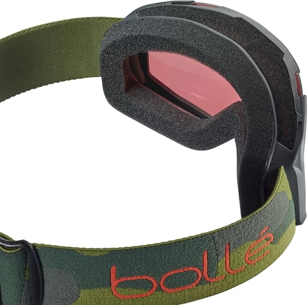 BOLLE Bollé Junior Rocket Skibril - Camouflage - Rode Lens - Afbeelding 2