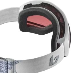 BOLLE Bollé Laika Skibril - Mat Wit - Rode Lens -Professionele winterwarmtewinkel bolle laika skibril matte white rode lens 1