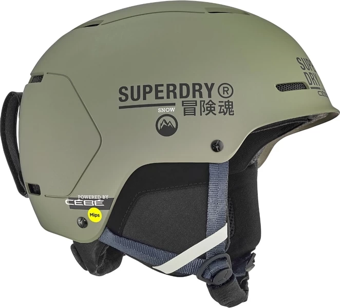 Cébé Pow MIPS X Superdry Skihelm - Groen 3 Cébé Pow MIPS X Superdry Skihelm - Groen