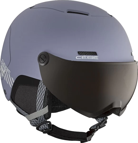 Cébé Pow Vision Skihelm Met Vizier - Grijs - Oranje Lens 5 Cébé Pow Vision Skihelm Met Vizier - Grijs - Oranje Lens - Afbeelding 3