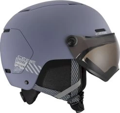Cébé Pow Vision Skihelm Met Vizier - Grijs - Oranje Lens