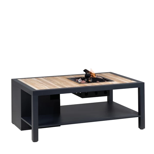 Cosi Cosiflow 120 Vuurtafel - Teak 4 Cosi Cosiflow 120 Vuurtafel - Teak - Afbeelding 2