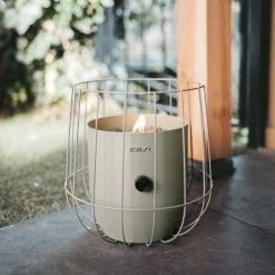 Cosi Cosiscoop Basket Gaslantaarn - Olijfgroen -Professionele winterwarmtewinkel cosi cosiscoop basket gaslantaarn olijfgroen2