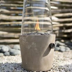 Cosi Cosiscoop Cement Gaslantaarn - Rond -Professionele winterwarmtewinkel cosi cosiscoop cement gaslantaarn rond1