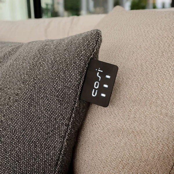 Cosi Knitted Warmtekussen Vierkant - Grijs 4 Cosi Knitted Warmtekussen Vierkant - Grijs - Afbeelding 2