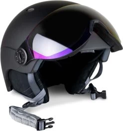 Sinner Titan Visor Skihelm Met Vizier - Zwart - Blauwe Lens 16 Sinner Titan Visor Skihelm Met Vizier - Zwart - Blauwe Lens -Professionele winterwarmtewinkel sinner titan visor 2 trim