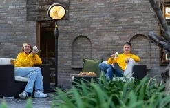 Sunred Heater Indus Standing 2100 Terrasverwarmer -Professionele winterwarmtewinkel sunred heater indus standing 2100