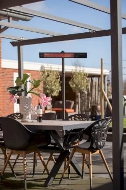 Sunred Heater Royal Diamond Dark Standing 2500 Terrasverwarmer -Professionele winterwarmtewinkel sunred heater royal diamond dark standing 2500 terrasverwarmer 5