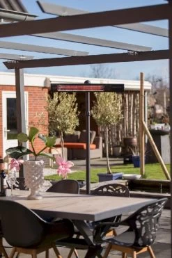 Sunred Heater Royal Diamond Dark Standing 2500 Terrasverwarmer -Professionele winterwarmtewinkel sunred heater royal diamond dark standing 2500 terrasverwarmer 6